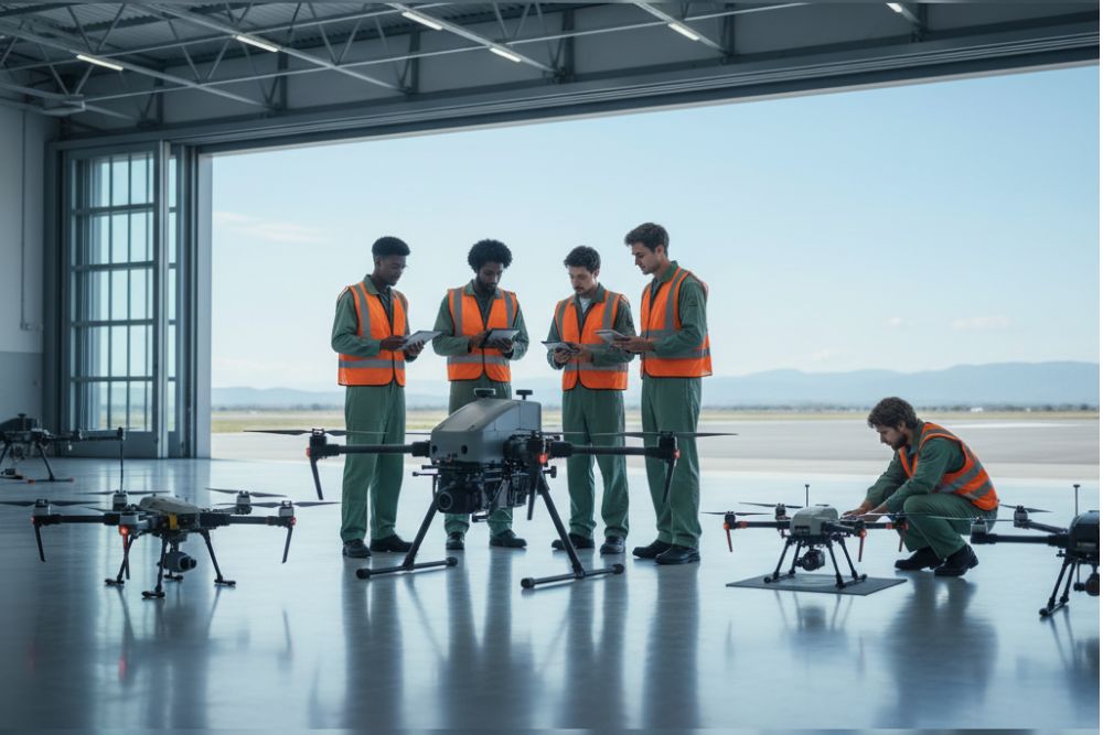 DGCA approved drone training institute