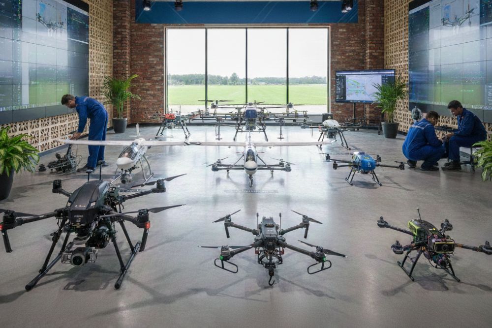 Types of Drones Used in Professional Training