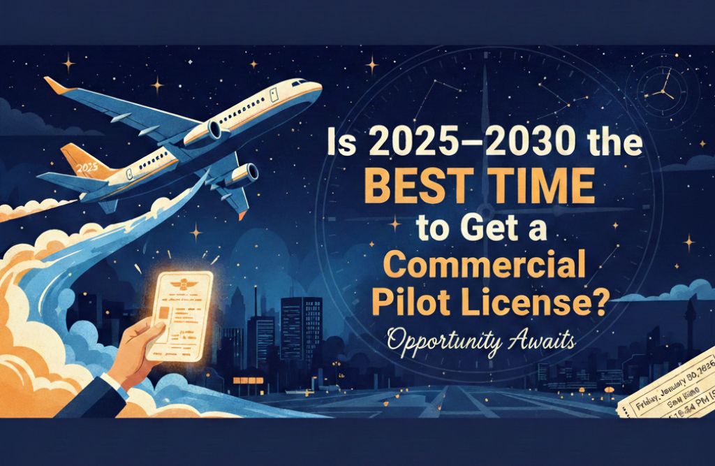 Is 2025 the best time to get a commercial pilot license